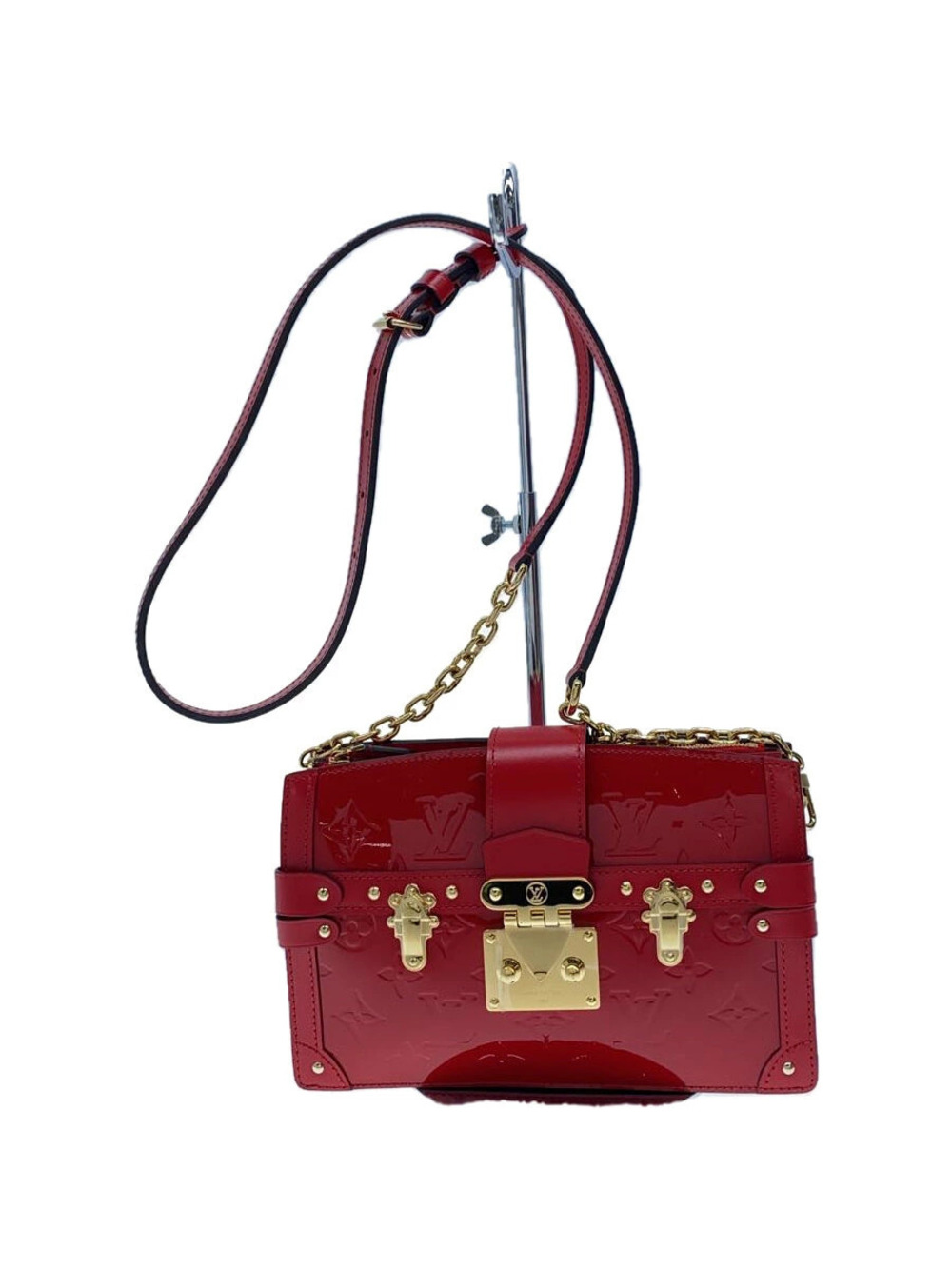 LOUIS VUITTON Shoulder bag Malle Monogram Vernis